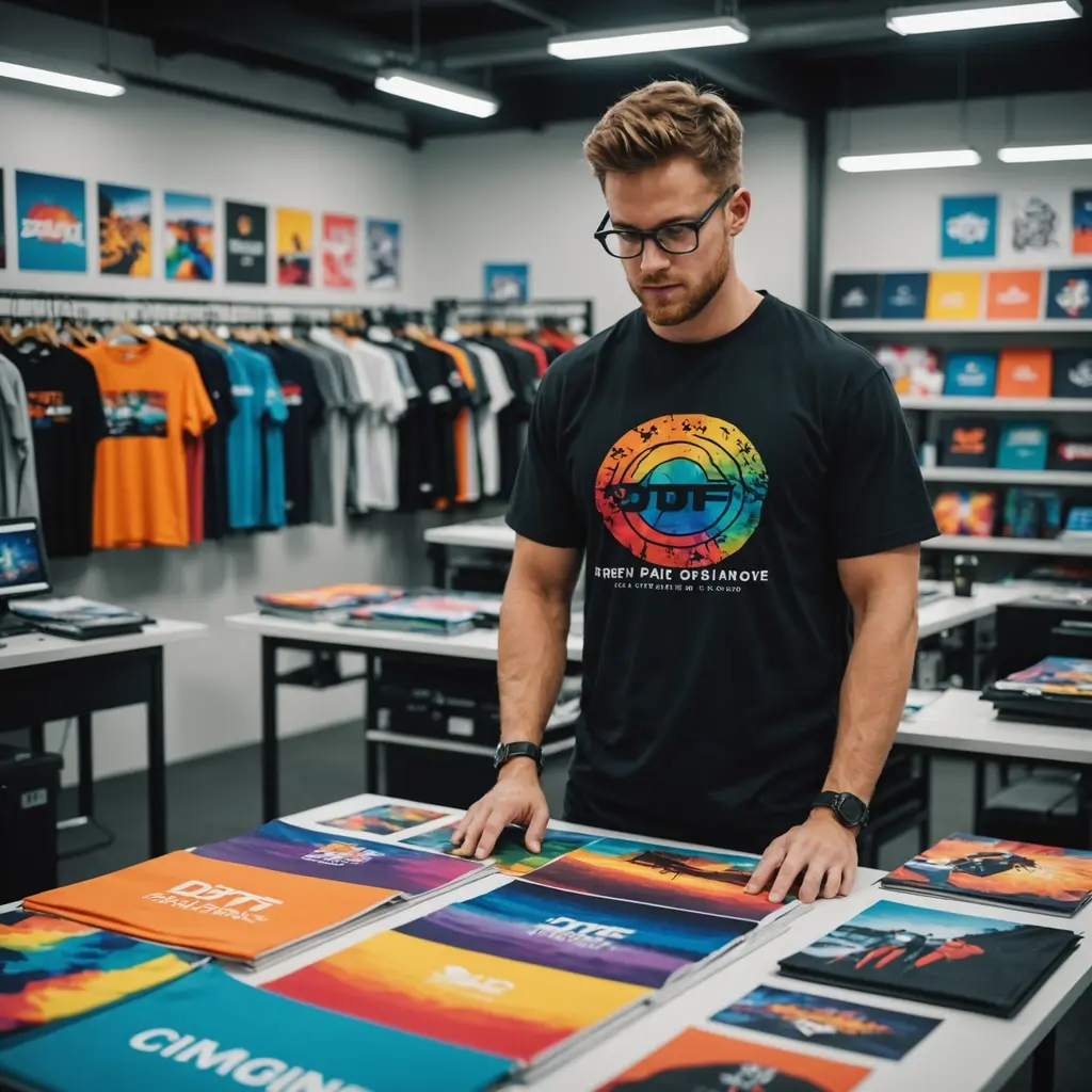 DTF Prints – DTF Printing, Gang Sheets, T-Shirts and Hoodies AI generated DTF garments man inspecting prints 1 DTF Prints – DTF Printing, Gang Sheets, T-Shirts and Hoodies AI generated DTF garments man inspecting prints 1